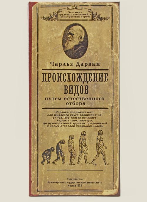 визитница Происхождение видов - фото