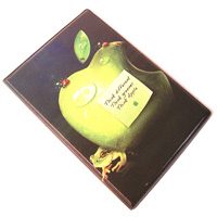 Обложка на паспорт Apple(Яблоко зеленое. твёрдая) - фото