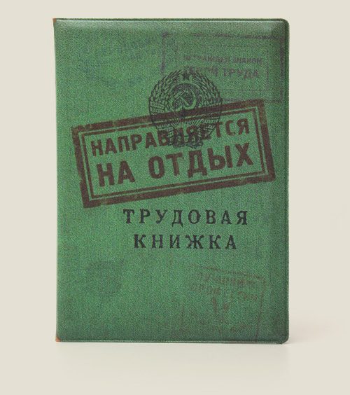 обложка для загранпаспорта книжка - фото
