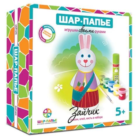 Набор Зайчик Шар-папье - фото