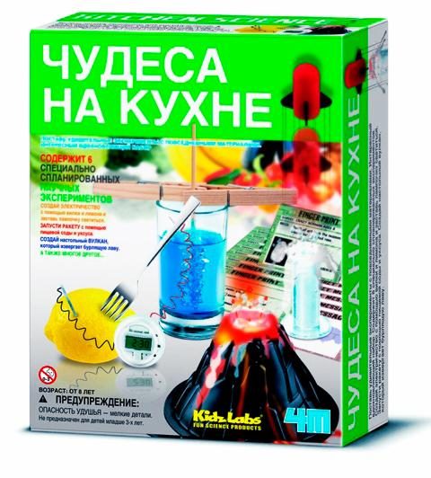 Развивающие конструкторы Green Science(Чудеса на кухне) - фото