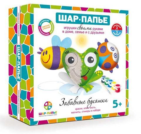 Набор Магниты Букашки Шар-папье - фото