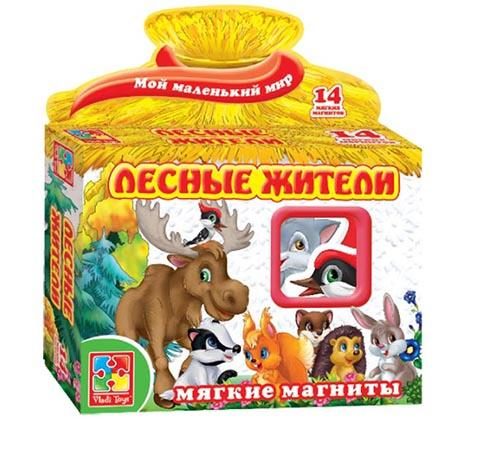 Игра на магнитах Лесные жители - фото