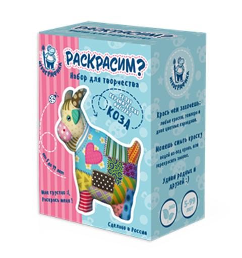 Керамическая фигурка-раскраска Коза - фото
