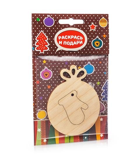 Заготовка Шарик с варежкой в упаковке - фото