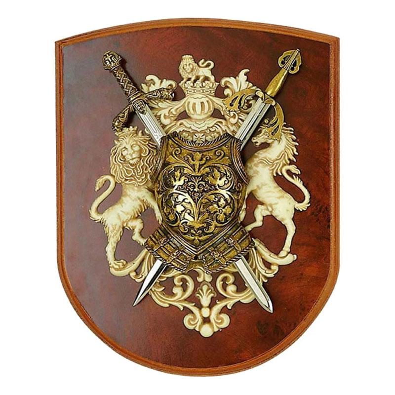 Панно, мечи Ричарда Львиное Сердце и Д`Сида - фото