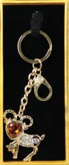 Брелок для сумочки и ключей - знак зодиака Овен - фото
