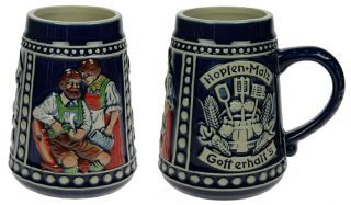 Пивная кружка коллекционная Hopfen und Malz, Gott erhalt-s - фото