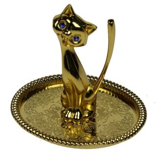 Подставка для ювелирных украшений Кошка - фото