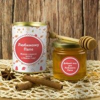 Подарочный мед «Для любимого папы» - фото