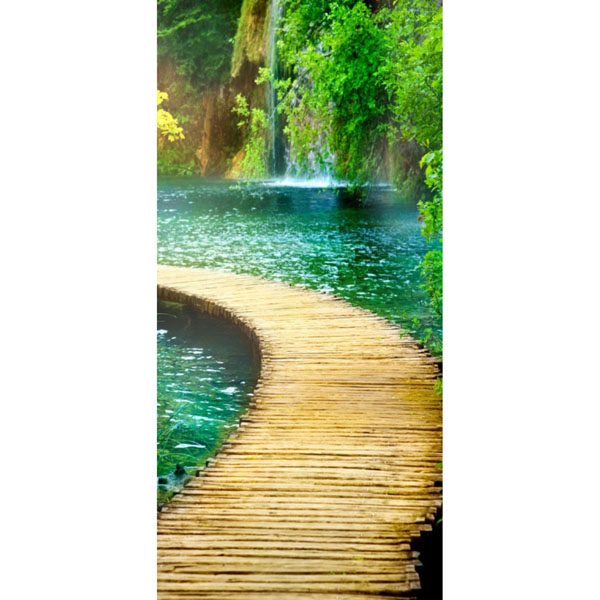 Фотообои Люкс Дорожка к водопаду - фото