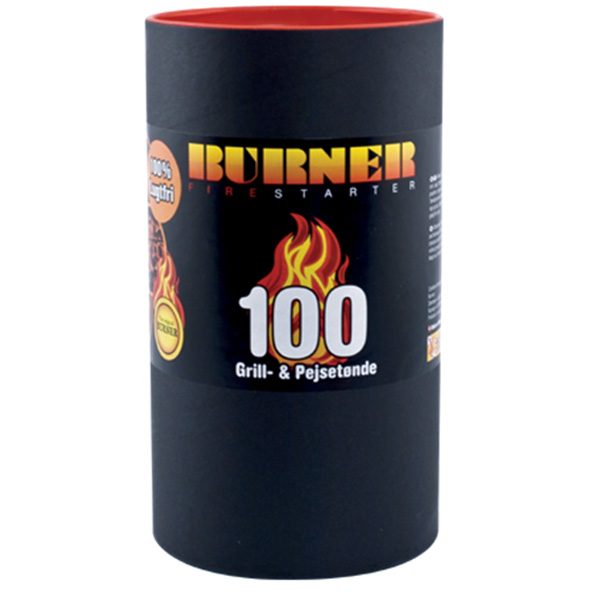 Средство для розжига BURNER/Бернер 100 шт (в бочонке) - фото