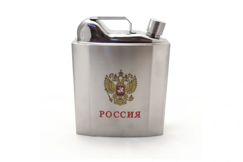 Фляжка канистра в кобуре с гербом РФ 53 oz (1,57л) 270-757 - фото