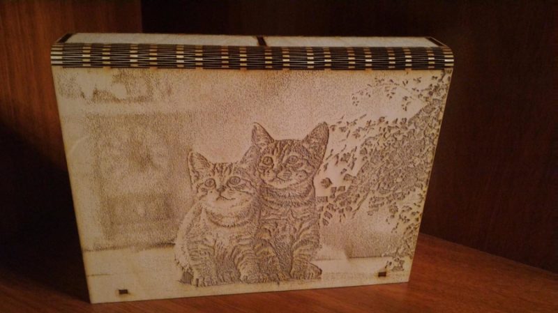 Шкатулка Котята - фото