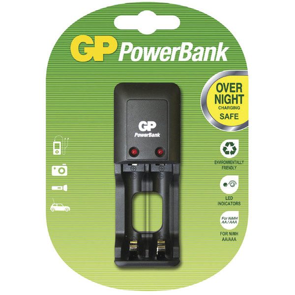 Зарядное устройство GP PB330GS-C1 без аккумуляторов - фото