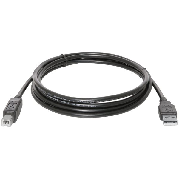 Кабель Defender USB04-17 USB2.0 (AM) - USB (BM), 5м, черный - фото
