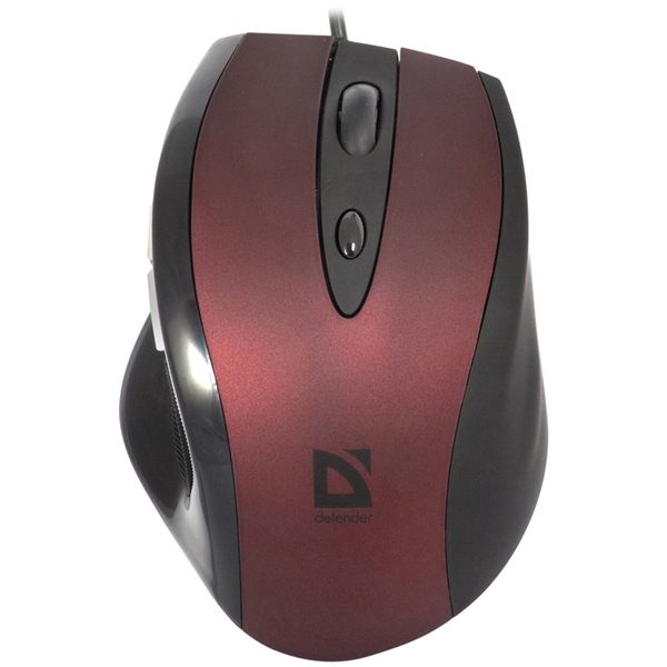 Мышь Defender Opera MB-880, USB, черный, 6btn+Roll - фото
