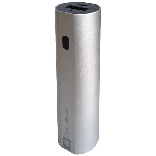 Внешний аккумулятор GP PowerBank GPFN03MSE 3000mAh, серебристый - фото