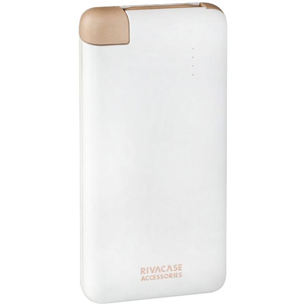 Внешний аккумулятор RivaCase PowerBank VA 2004 4000 mAh белый - фото