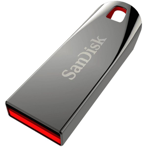 Память SanDisk Force  64GB, USB 2.0 Flash Drive, металлический - фото