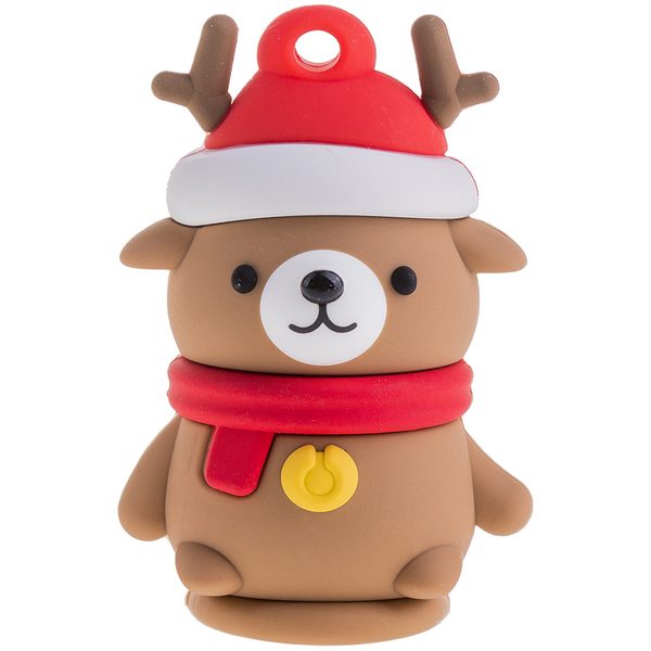 Память Smart Buy Wild series Медведь 16GB, USB 2.0 Flash Drive коричневый - фото