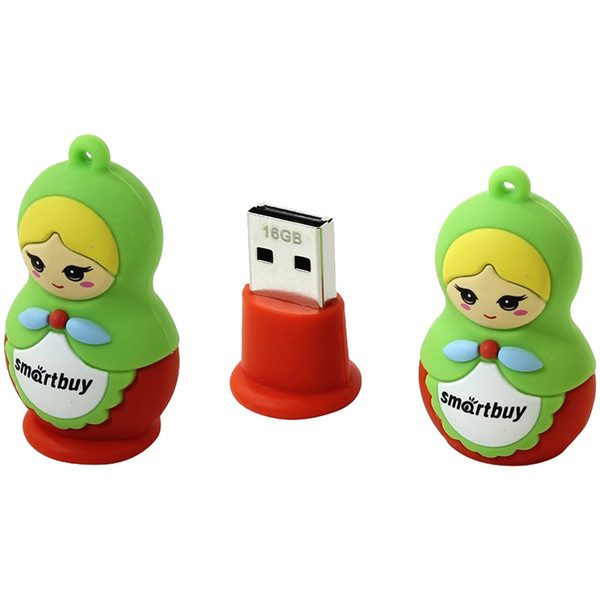 Память Smart Buy Wild series Матрешка 16GB, USB 2.0 Flash Drive - фото