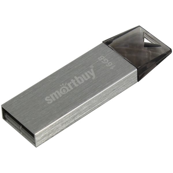Память Smart Buy U10   16GB, USB 2.0 Flash Drive, серебристый (металл. корпус) - фото