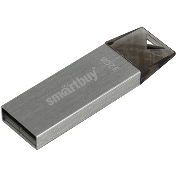 Память Smart Buy U10   32GB, USB 2.0 Flash Drive, серебристый (металл. корпус) - фото