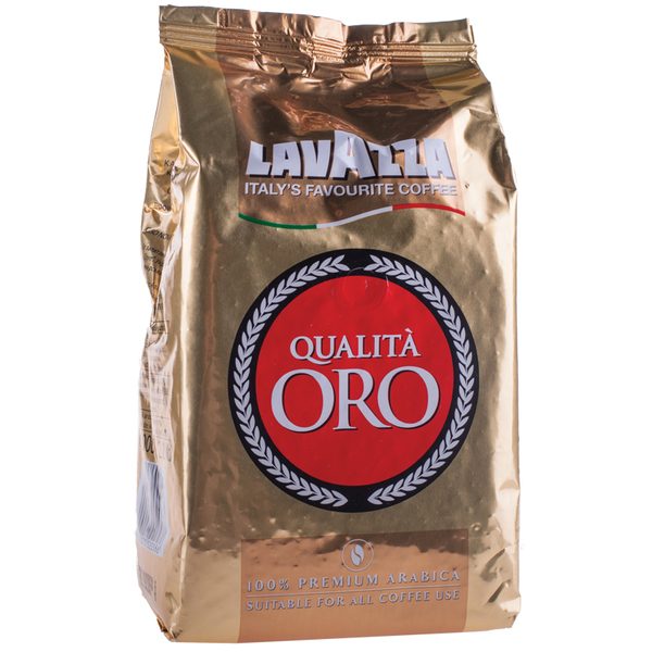 Кофе в зернах Lavazza Oro, вакуумный пакет, 1кг - фото