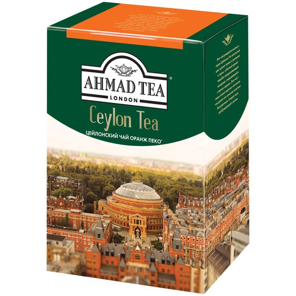 Чай Ahmad Tea Цейлонский, черный, листовой, 200г - фото