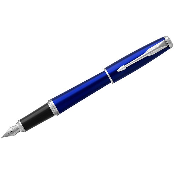 Ручка перьевая Parker Urban NightSky Blue CT 0,8мм, подар. уп. - фото