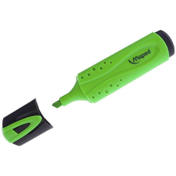 Текстовыделитель Maped Fluo Pep\s Classic зеленый, 1-5мм - фото