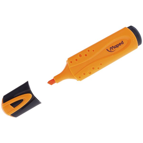 Текстовыделитель Maped Fluo Pep\s Classic оранжевый, 1-5мм - фото