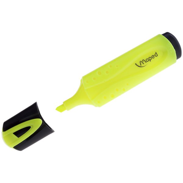 Текстовыделитель Maped Fluo Pep\s Classic желтый, 1-5мм - фото