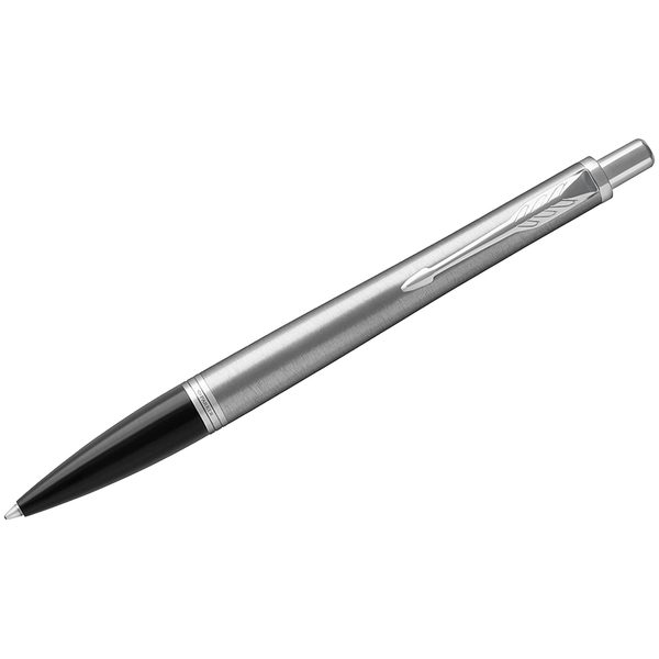 Ручка шариковая Parker Urban Metro Metallic CT синяя, 1,0мм, кнопочн., подар. уп. - фото