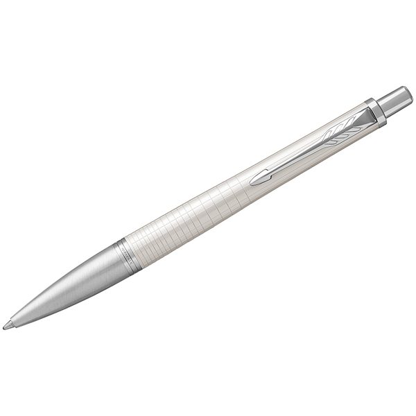 Ручка шариковая Parker Urban Premium Pearl Metal CT синяя, 1,0мм, кнопочн., подар. уп. - фото