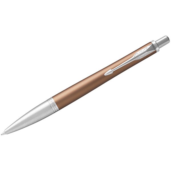 Ручка шариковая Parker Urban Premium Orange CT синяя, 1,0мм, кнопочн., подар. уп. - фото