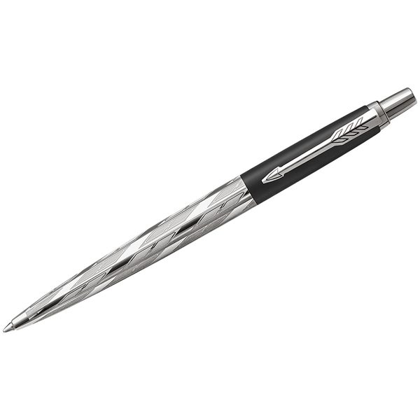 Ручка шариковая Parker Jotter Special Edition Postmodern Black CT синяя, 1,0мм,кнопочн.,подар. уп. - фото