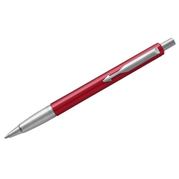 Ручка шариковая Parker Vector Limited Edition Red CT синяя, 1,0мм, кнопочн., подар. уп - фото