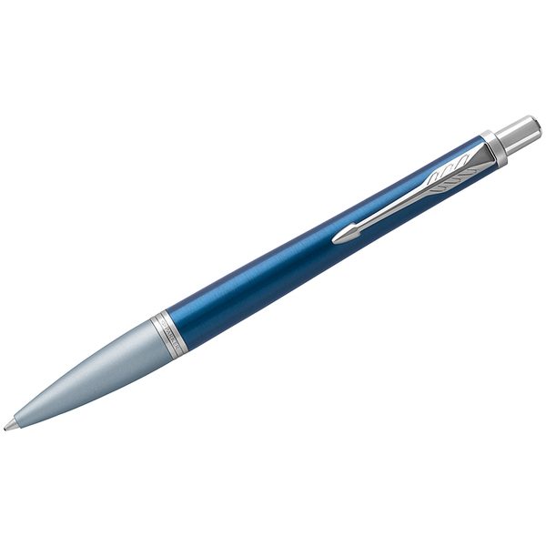 Ручка шариковая Parker Urban Premium Dark Blue CT синяя, 1,0мм, кнопочн., подар. уп. - фото