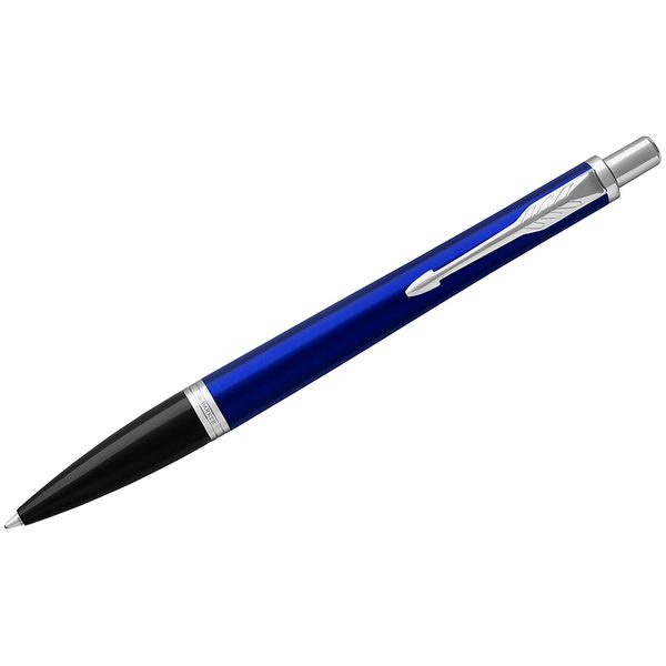 Ручка шариковая Parker Urban NightSky Blue CT синяя, 1,0мм, кнопочн., подар. уп. - фото