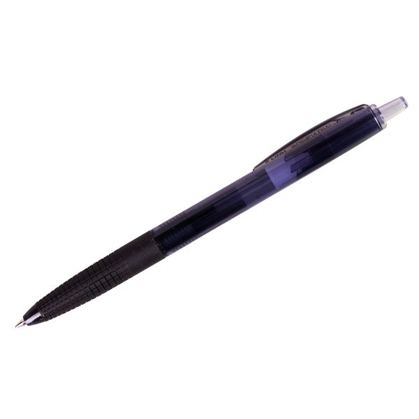 Ручка шариковая автоматическая Pilot Super Grip G черная, 0,7мм, грип - фото