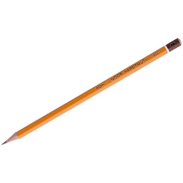 Карандаш ч/г Koh-I-Noor 1500 4В, заточен. - фото