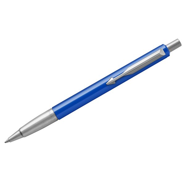 Ручка шариковая Parker Vector Limited Edition Blue CT синяя, 1,0мм, кнопочн., подар. уп - фото