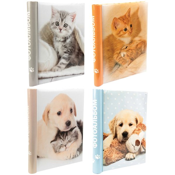 Фотоальбом магнитный 20 листов 23*28см, Veld-co Puppies and kittens  - фото