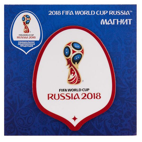 Магнит FIFA 2018 Кубок, виниловый - фото