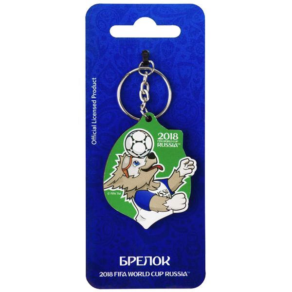 Брелок FIFA 2018 Забивака. Фристайл!, дерево - фото