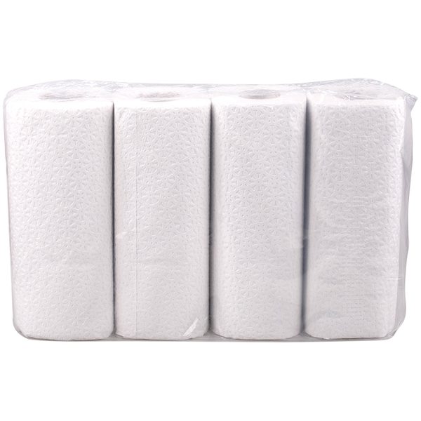 Полотенца бумажные в рулонах Veiro Professional Comfort, 2-х слойн., 12,5м/рул,25*22, белые, 4шт. - фото