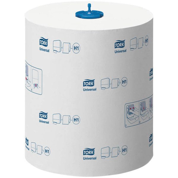 Полотенца бумажные в рулонах Tork Matic Universal(H1) 1 слойн., 280м/рул, ультрадлина, белые - фото