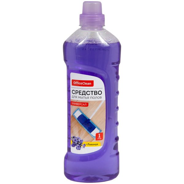 Средство для мытья полов OfficeClean Proffesional Универсал. Лаванда, 1л - фото